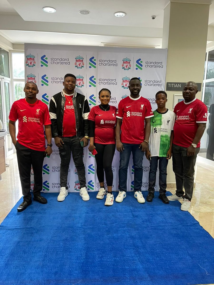 1LFCNigeria's tweet photo. Thank you @StanChartNG for hosting #OLSCNigeria at the meet and greet with #LFC legend, #PatrickBerger. We appreciate our members who braved the rain to attend. 

We have more events lined up, make sure you are current on your membership. #YNWA #StandRed https://t.co/a9EFOH2sbf