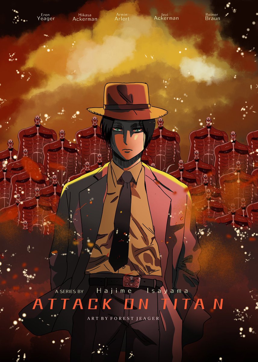 Attack on Titan x Oppenheimer