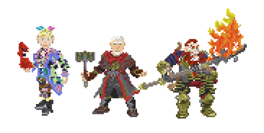 I recently did some artwork of the characters for <a href="/Brandon_The_Dm/">BrandonTheDM</a>   (The Cantrip cast's) DND campaign: Mortal Webs youtube.com/watch?v=f0ml-7…

Check it out on YouTube! It's a very high-quality production!