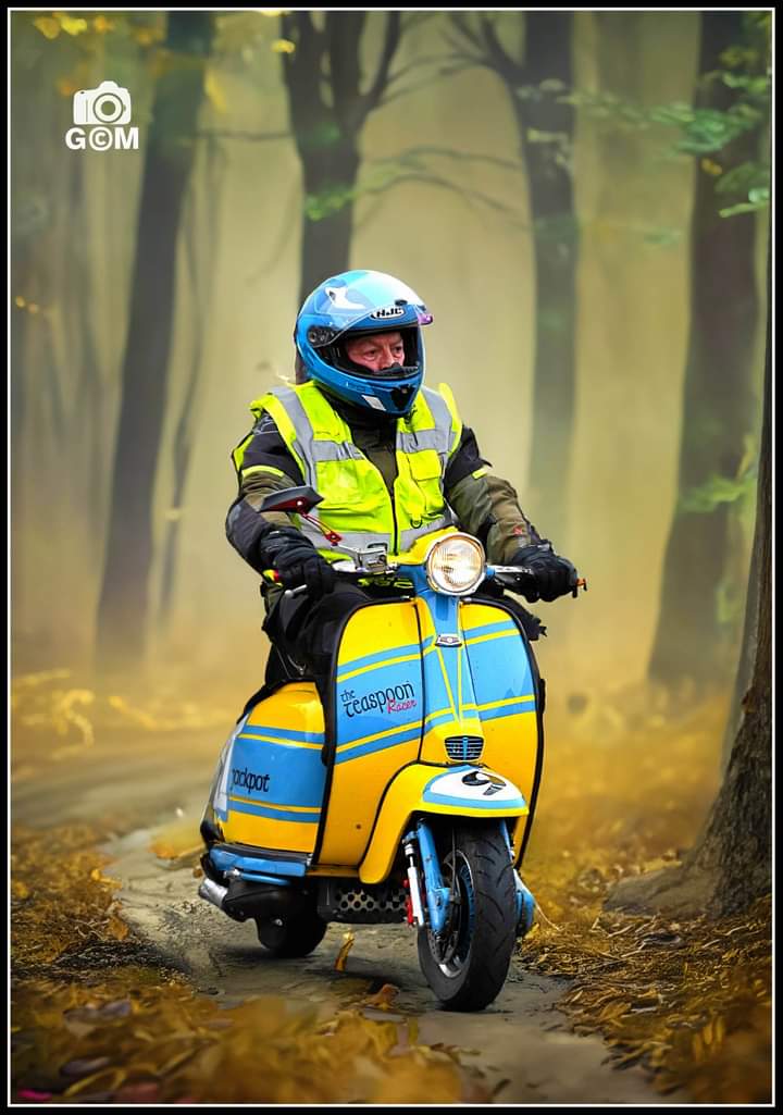 AbsolutelyScoot's tweet photo. Jackpot #WideBoysLambrettaClub #RiddenNotHidden Gaz Collins picture https://t.co/x9OBVedwyV