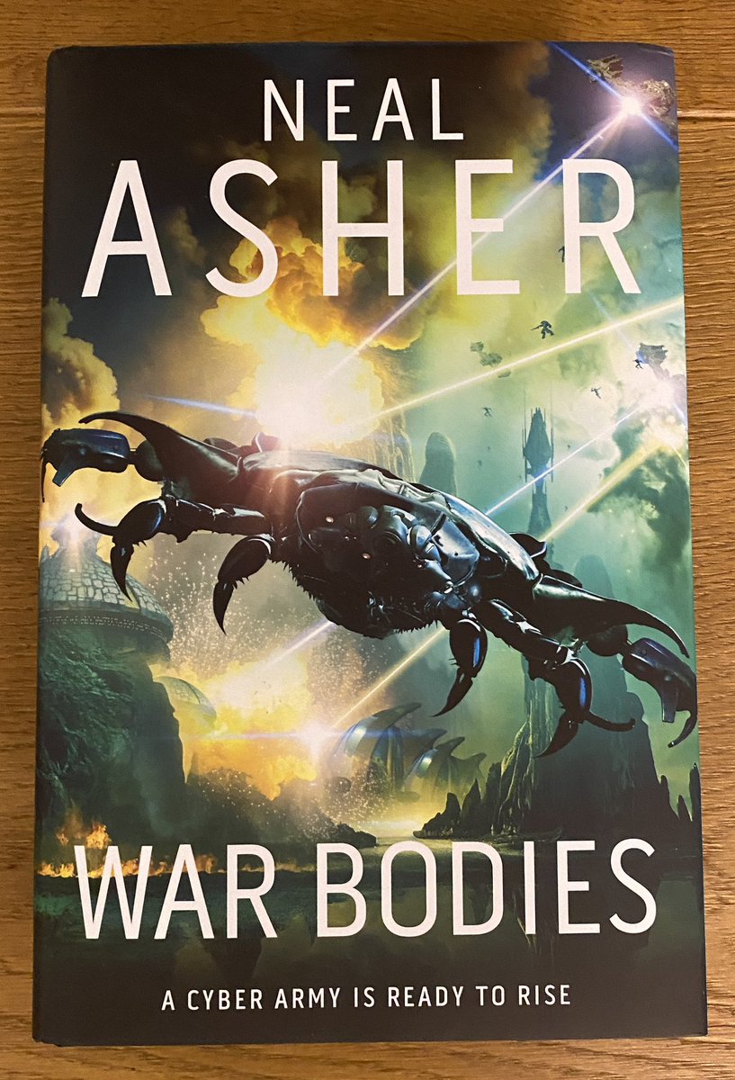 Philipp Keller (@xeelee314) on Twitter photo War Bodies by <a href="/nealasher/">Neal Asher</a> . It took a while, but getting a signed edition was worth the wait. War Bodies by <a href="/nealasher/">Neal Asher</a> . It took a while, but getting a signed edition was worth the wait.