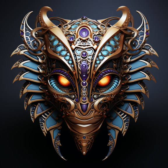 kräro 3D logo by Brian Carver video very, in the style of light gold and violet, stylized animal motifs, kazuki takamatsu, prehistoric art, striking symmetrical patterns, dark azure, and amber, made of insects
📷
#aiart #aiartworks #aiartdaily #generativeart #aiartcommunity