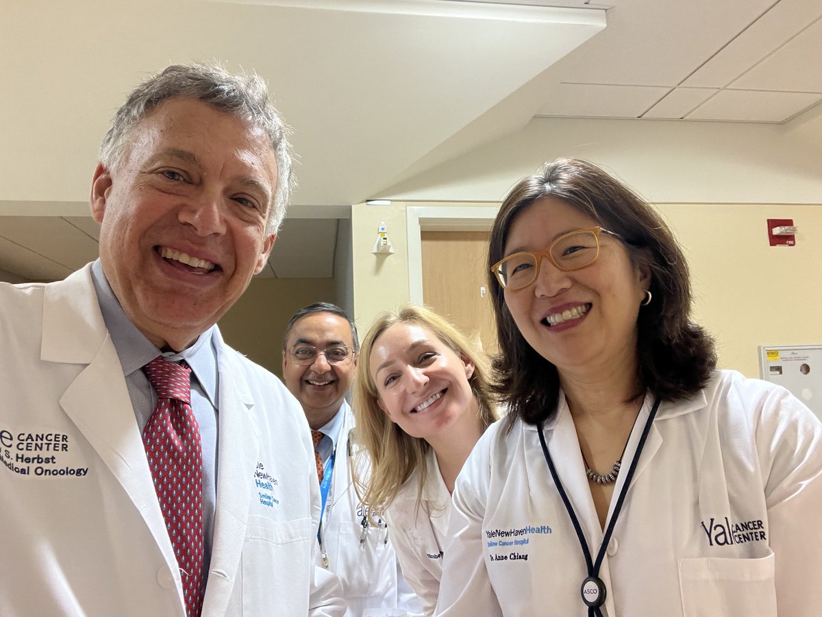 Kevin Billingsley MD, MBA (@billingsleymd) on Twitter photo Gotta love this crew ❤️! Thanks for introducing specialty consultative care <a href="/SmilowCancer/">Smilow Cancer Hospital</a> <a href="/YaleCancer/">Yale Cancer Center</a>🙏🏼<a href="/DrRoyHerbstYale/">Roy Herbst</a> @ElizabethPrsic <a href="/Annechiangmd/">Anne Chiang</a> and Dr Hari Deshpande Gotta love this crew ❤️! Thanks for introducing specialty consultative care <a href="/SmilowCancer/">Smilow Cancer Hospital</a> <a href="/YaleCancer/">Yale Cancer Center</a>🙏🏼<a href="/DrRoyHerbstYale/">Roy Herbst</a> @ElizabethPrsic <a href="/Annechiangmd/">Anne Chiang</a> and Dr Hari Deshpande