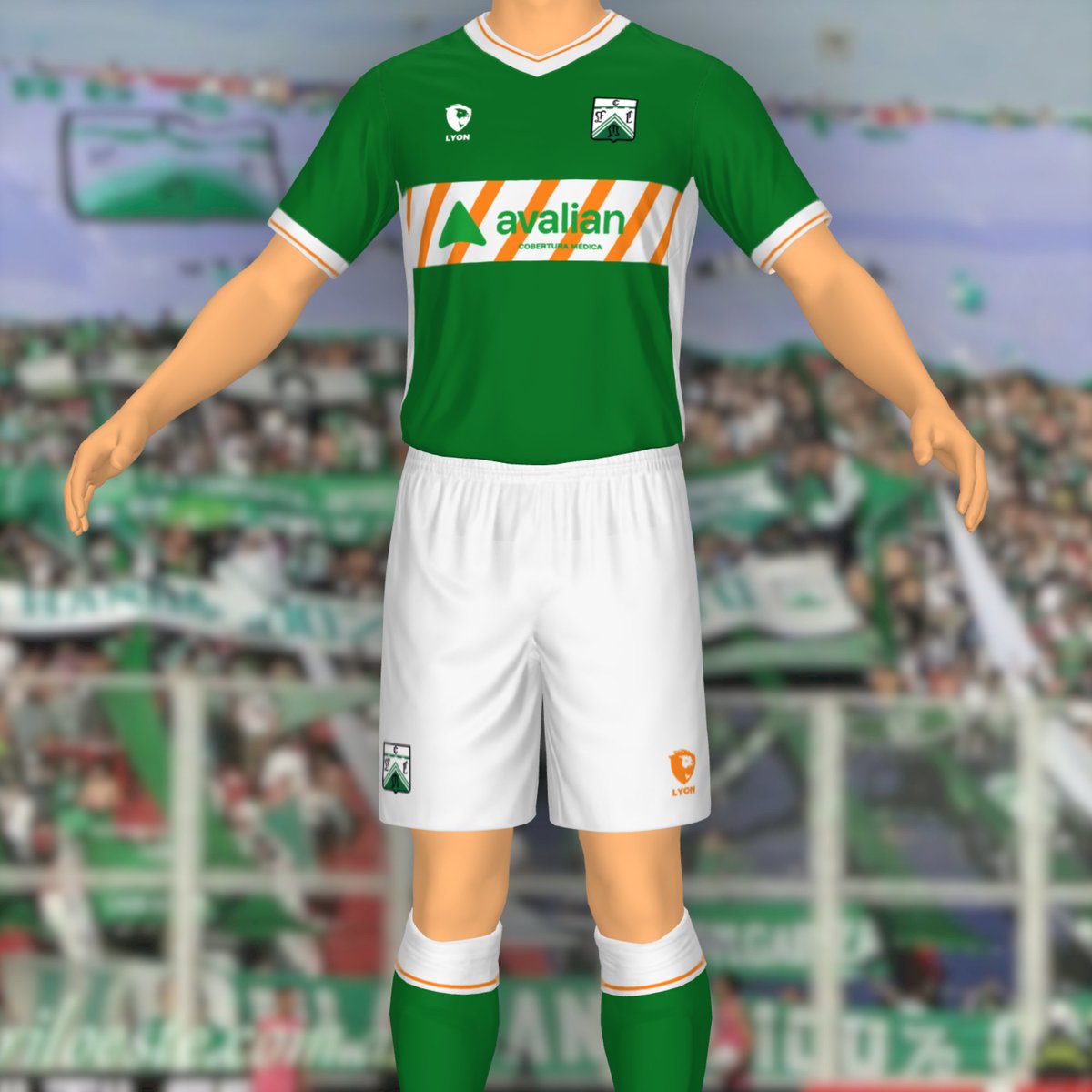 Tutancamis's tweet photo. Diseño conceptual de camiseta de local de @FerroOficial  💚🤍x LyonSport, inspirada en los orígenes del club: 

#Ferro #Argentina https://t.co/QHWcKA3I6a