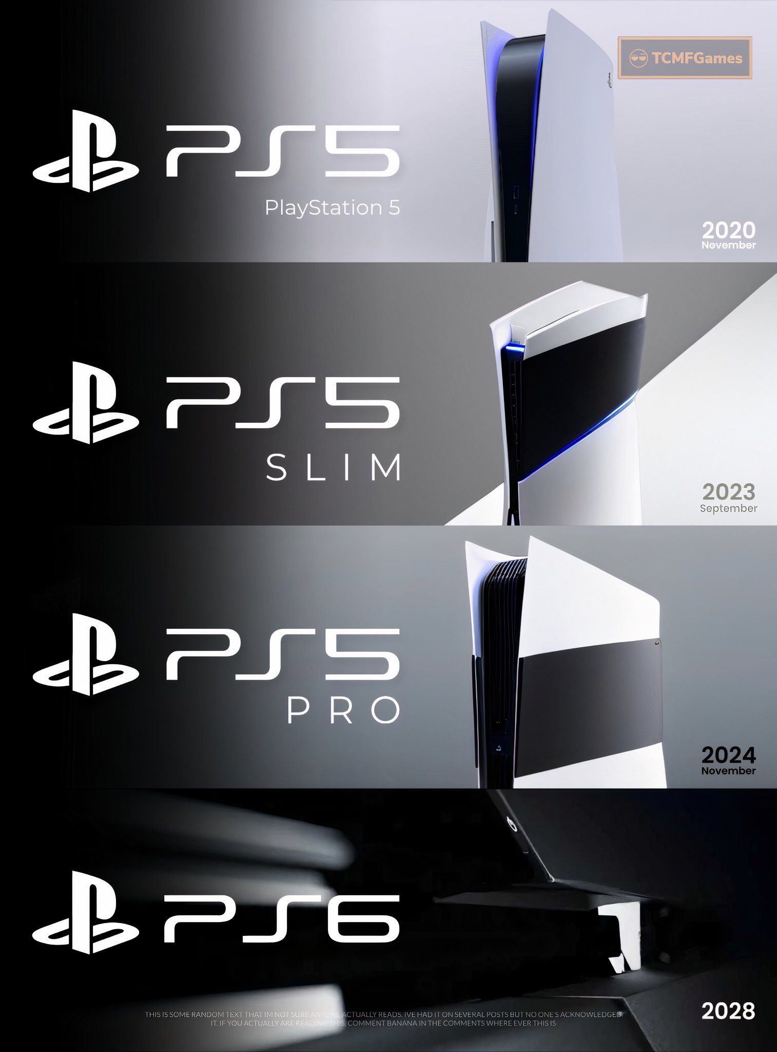 TCMFGames on X: New PS5 PRO report Update : ✓ PS5 Pro will be