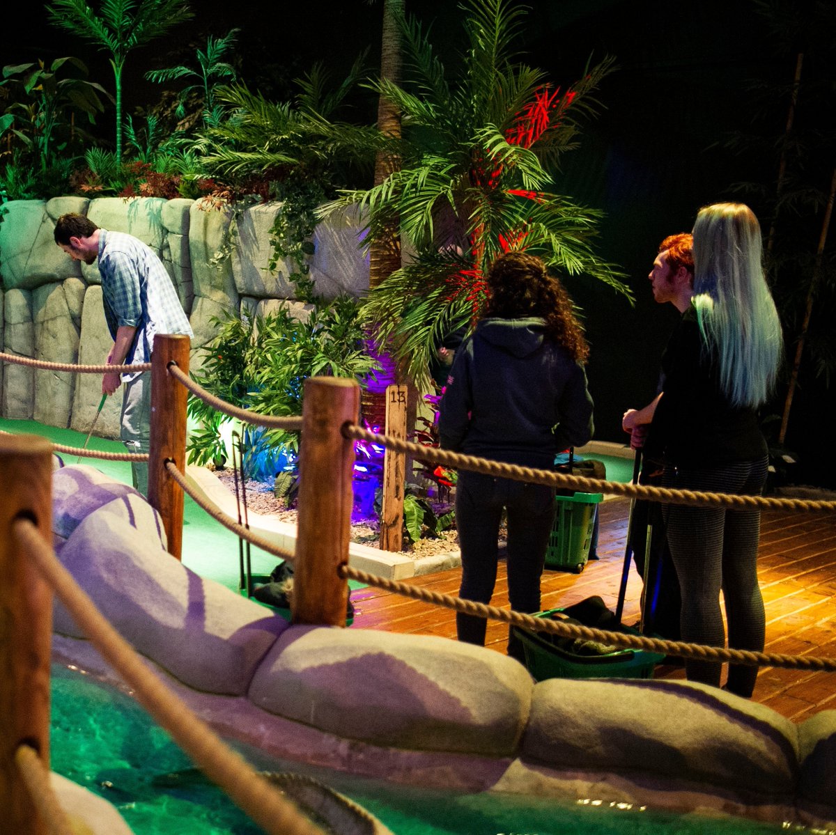 Want to know how you can save money without sacrificing a drop of adventure? 🤠

Available for both our 18 and 36-hole courses, this ticket is The perfect solution for families, and groups of four, looking to enjoy the summer fun! ⛳️

#thingstodo #familyfun #experience