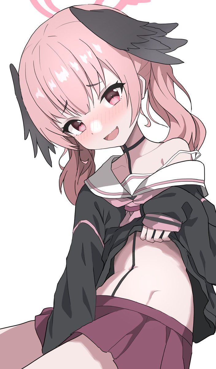 下江コハル(ブルアカ) 「せっかくなのでコハル過去絵再掲」|haluhalのイラスト