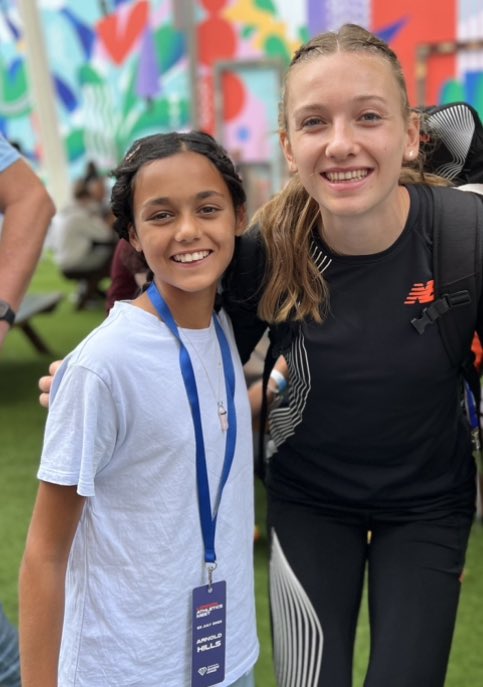 VCBali's tweet image. Brilliant day at @London_DL 
Thank you @LylesNoah, @zharnel_hughes, @RCrouserThrows, @WaydeDreamer and Femke Bol. You made my kids’ day 👍🏽👍🏽. Good luck in Budapest!