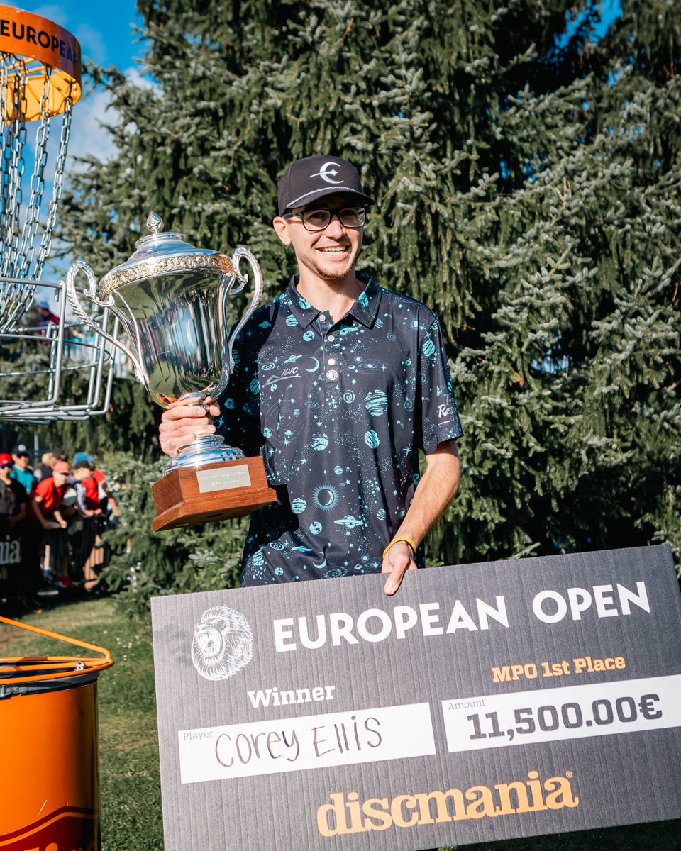 DiscGolfProTour's tweet photo. 1X MAJOR CHAMPION 🦁 https://t.co/X0ixPWk6td