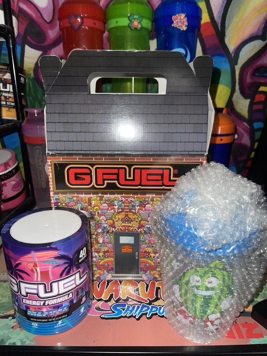 OfficialEhoff's tweet image. ❤️‍🔥 GIVEAWAY ❤️‍🔥

Flavor Buddiez Collector’s Box with Miami Nights tub 🍹
(No flavor buddy included) 
 
Subscribe to my YouTube ⬇️
youtube.com/@OfficialEhoff

Like, RT, follow me &amp;amp; @GFuelEnergy
 
Drawing July 31st  📍

GOOD LUCK EVERYONE! 🫶🏼