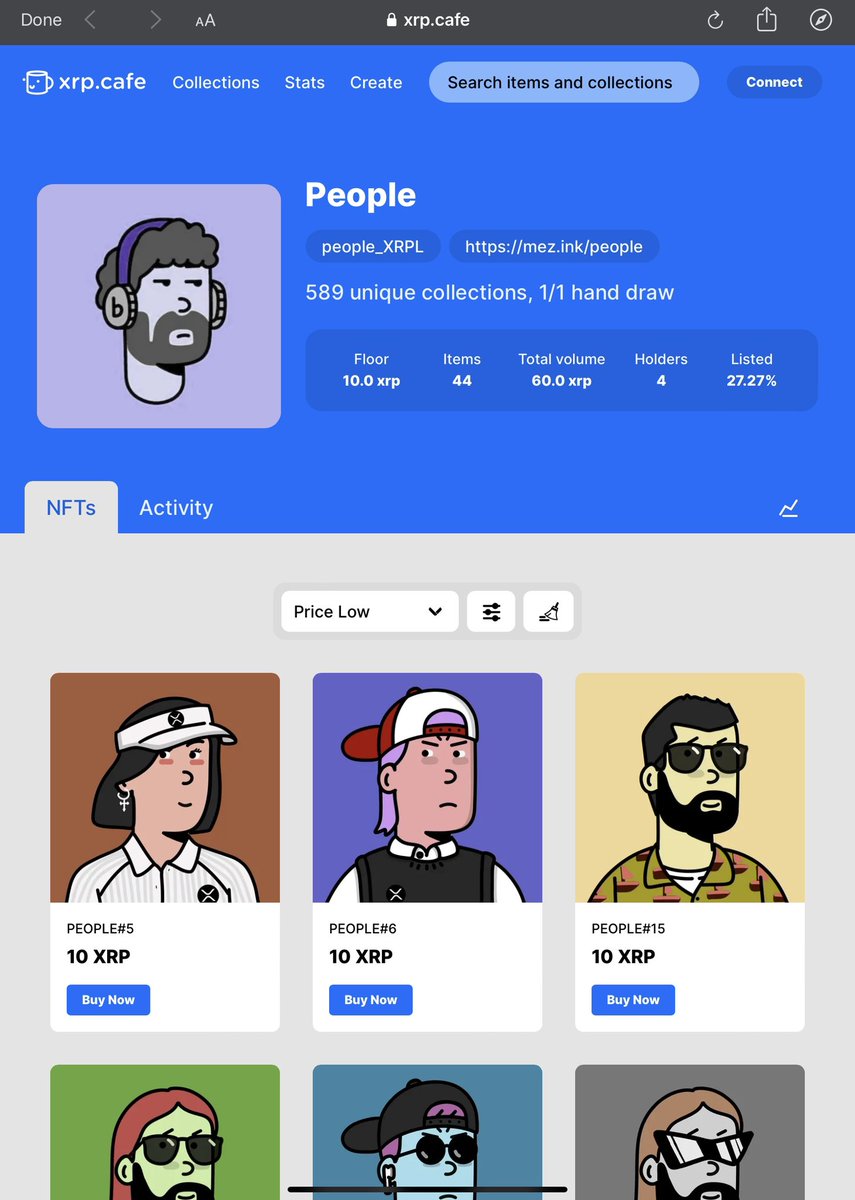 Thank you for support my works like this!🥲🥲🥲 @people_XRPL
 x.com/people_XRPL

xrp.cafe/collection/peo…

#ScamAlert #fake #nft