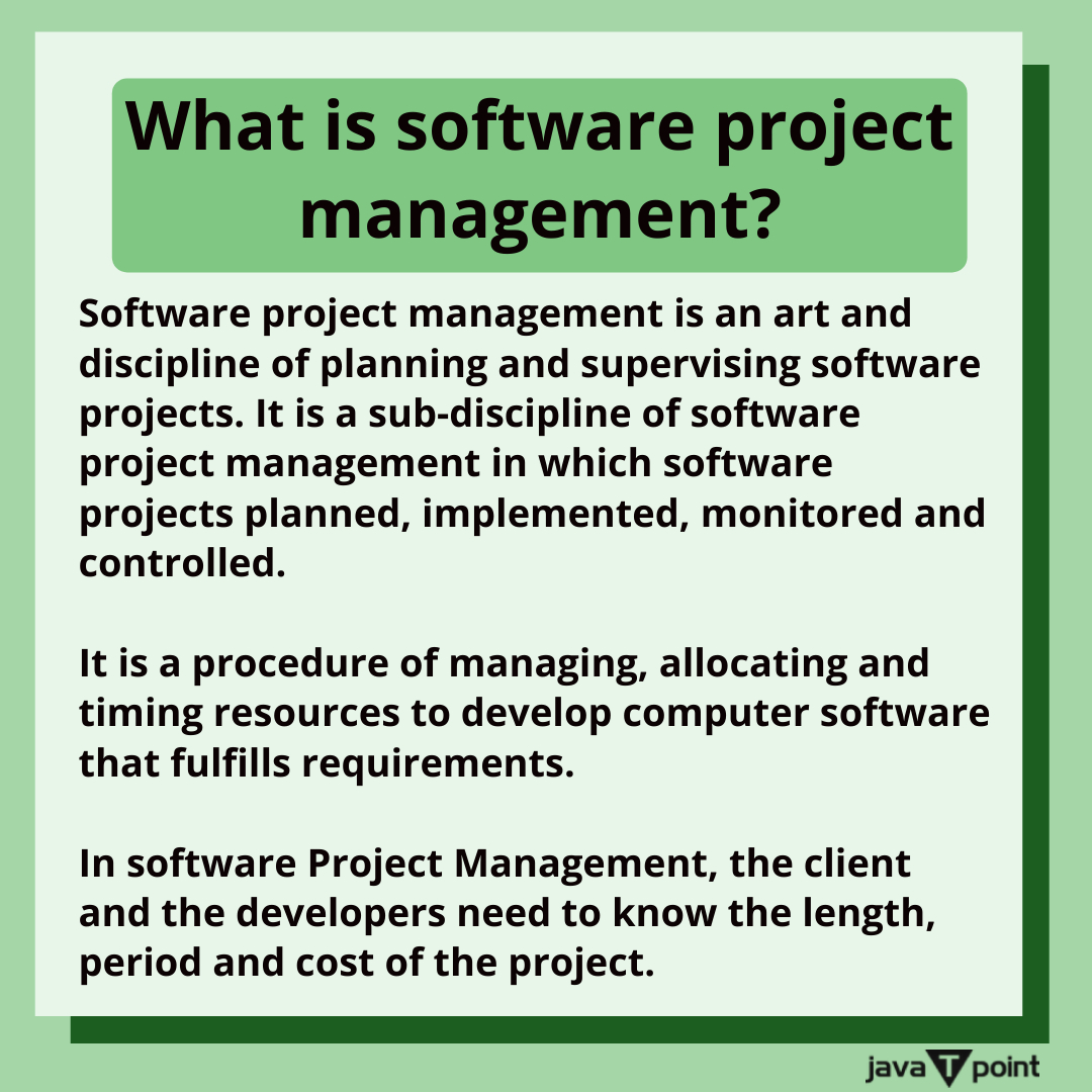 Bhavana83491661's tweet image. What is software project management?
.
.
.
.
for more information
bit.ly/3QbY9J8
check the above link
.
.
.
.
#sdlc #softwaredevelopement #softwaremanagement #softwareprojectplanning #SoftwareCostEstimation #computerengineering #javatpoint