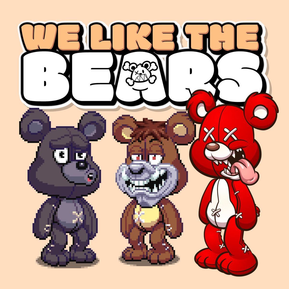 FamousB4Famous's tweet photo. @maasalyer @harrisonrossf2 @fanboyz92 @killabearsnft LFG big splash with the poker visor 🔥🔥🔥. Blue fur and those eyes 👀 👀👀. LFG #KillaSeason #BearsUp https://t.co/0tRdlJ8Z3w