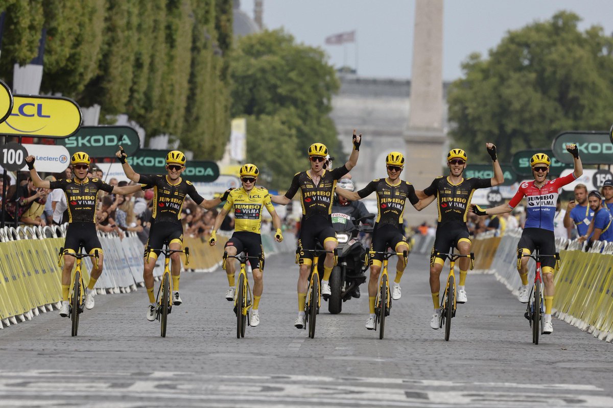 🇫🇷 #TDF2023

𝐇𝐞𝐫𝐨𝐞𝐬. 💛🤩

We did it! 💪🏼