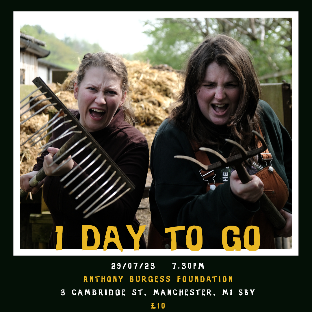 Get your tickets: eventbrite.com/e/chicken-sht-…

29th July
7.30pm
Anthony Burgess Foundation
£10

#BKAAAW