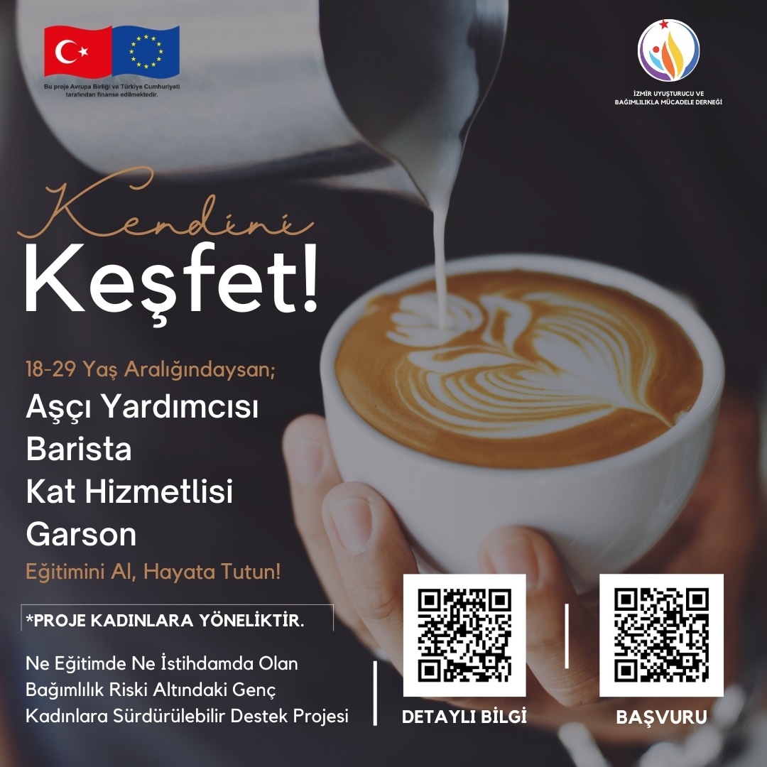izubam35's tweet photo. KENDİNİ KEŞFET!

Ne Eğitimde Ne İstihdamda Olan Bağımlılık Riski Altındaki Genç Kadınlara Sürdürülebilir Destek Projesi Kursiyer Başvuruları Başladı!

DETAYLI BİLGİ: https://t.co/4PaxFqEYj1

BAŞVURU: https://t.co/meJvBXAht8

#izmir #izubam #izbagmucder #bağımlılık #Başvuru https://t.co/qIAs49WSCA