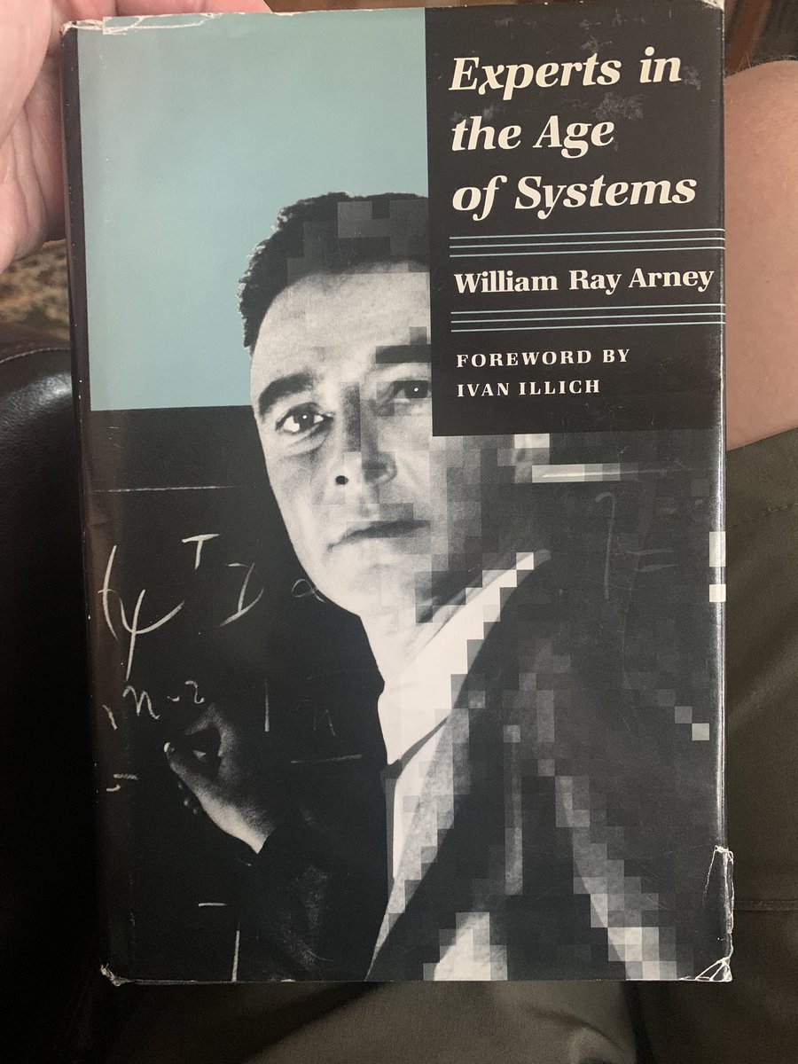 Returning today to Arney’s book on atomic scientists as “dead but real executives of the inevitable.”