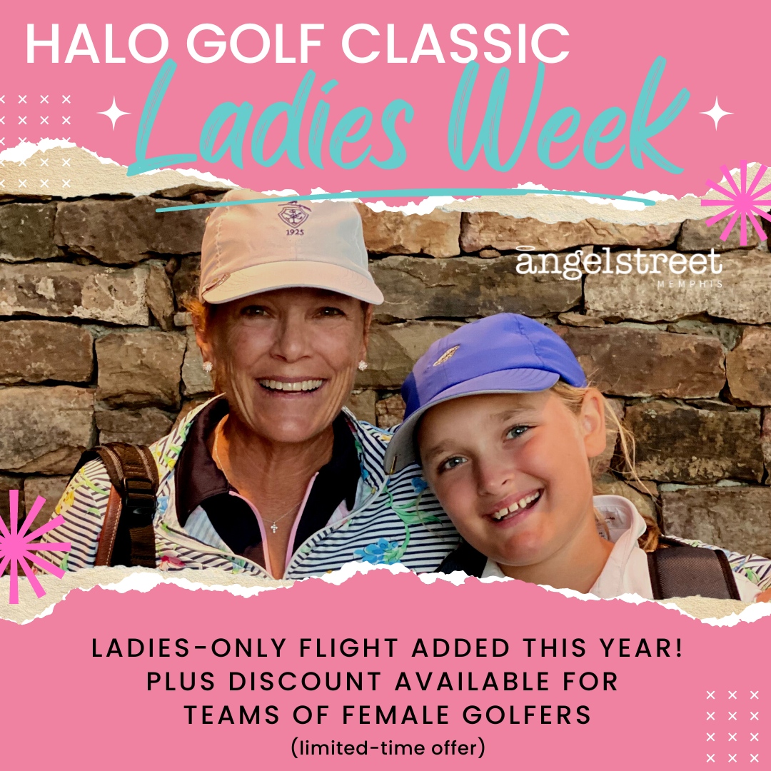 Today's the final day of Ladies Week! Register your team of 4 women to receive $400 off using promo "4LADIES."
#angelstreetmemphis #femalegolfers #halogolfclassic #springcreekranch