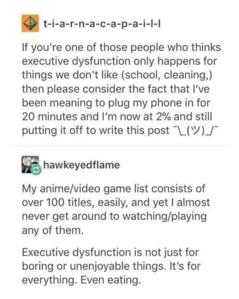 RealFactsVsFake's tweet image. #ExecutiveDysfunction