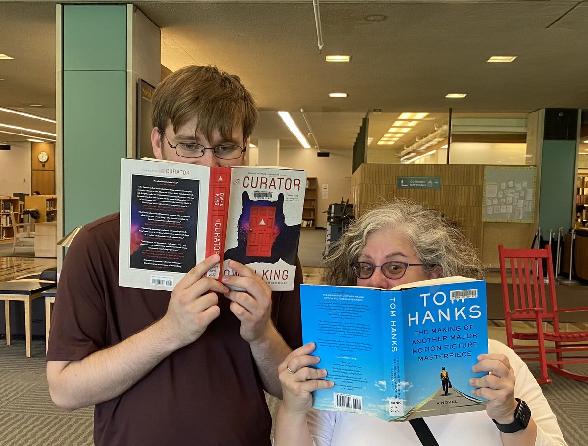 ATS Stars GET WILD about this ATS reading siting! Ms. Schoenbrun and her nephew at The Cornell Library! @Cornell @APS_ATS @ATSPrincipal @APSVirginia @APSLiteracy