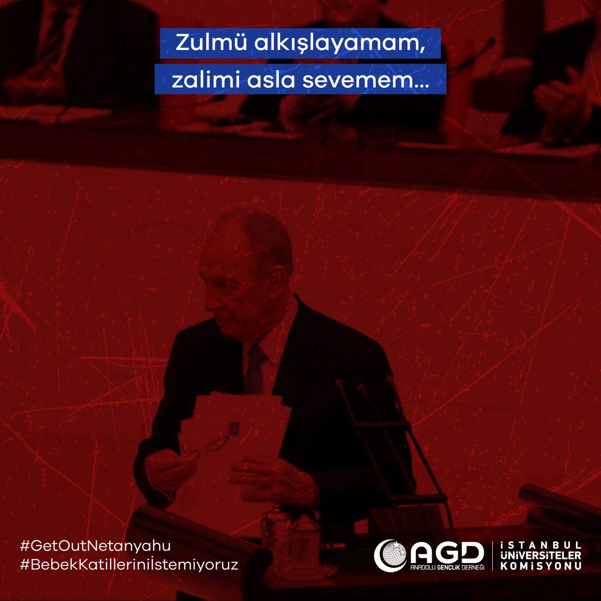 4fakulte's tweet photo. Zulmü alkışlayamam, zalimi asla sevemem...

Mehmet Akif Ersoy

#GetOutNetanyahu #BebekKatilleriniİstemiyoruz
#ByByNetenyahu https://t.co/wka2WD0NLR