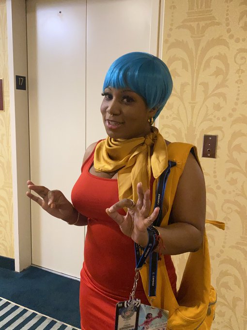 Bree The V. 📀 - What’s the new Capsule Corp. invention Bulma is trying to sell to investors? 💊 Best comment gets a retweet and follow! #dbz #cosplay #bulma #bulmacosplay https://t.co/mdT7ETnL8X