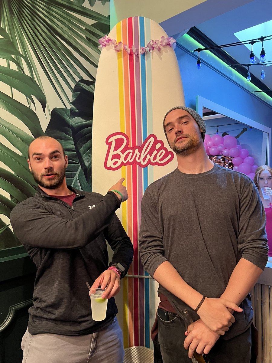 mikemiller's tweet photo. Barbie bros https://t.co/zYX37dttS9