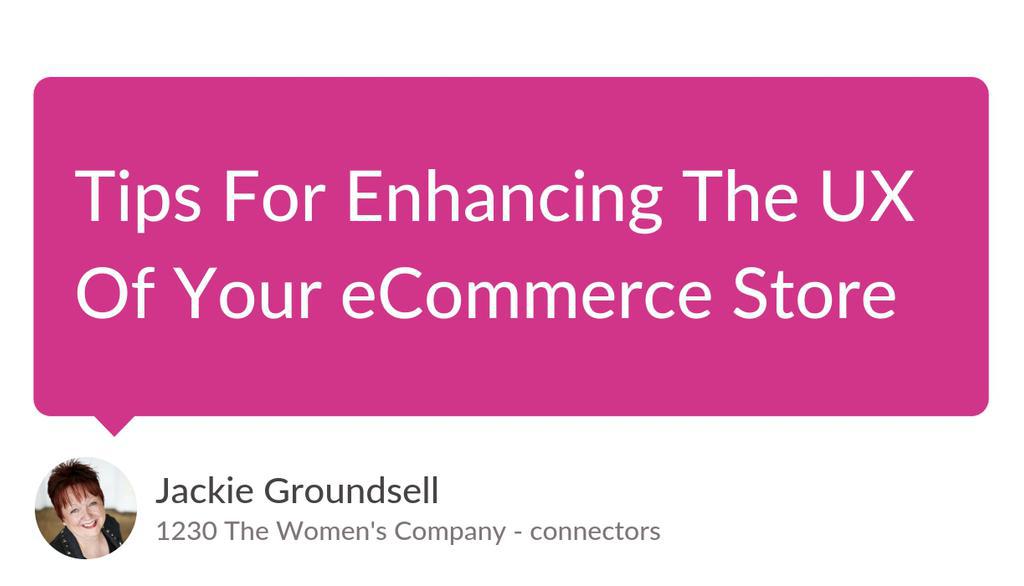 1230jackie's tweet image. Make sure that customers can easily reach out to you with questions or concerns.

Read the full article: Tips For Enhancing The UX Of Your eCommerce Store
▸ lttr.ai/AEVjW

#GoodCustomerService #WebDesignAgency #businessnetworking