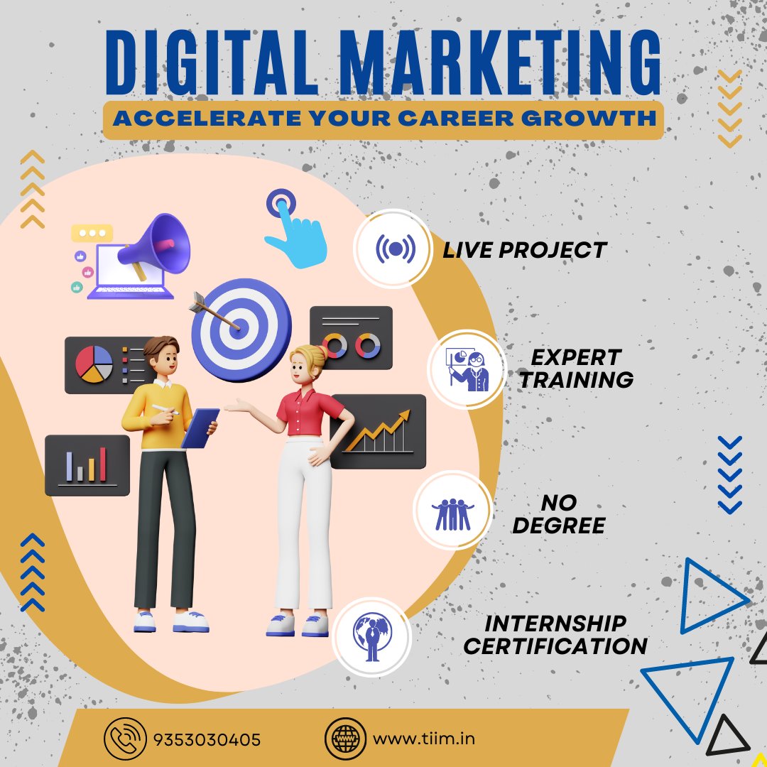 digitaltiim's tweet photo. Are you ready to unlock the secrets of digital marketing and take your career or business to new heights? 
👇👇For more information contact us 👇👇
☎Reach us at: +91 9353030405
📧contact@tiim.in
#digitalmarketingcourse #digitalmarketingcourseonline https://t.co/7Rdy9HgKwG
