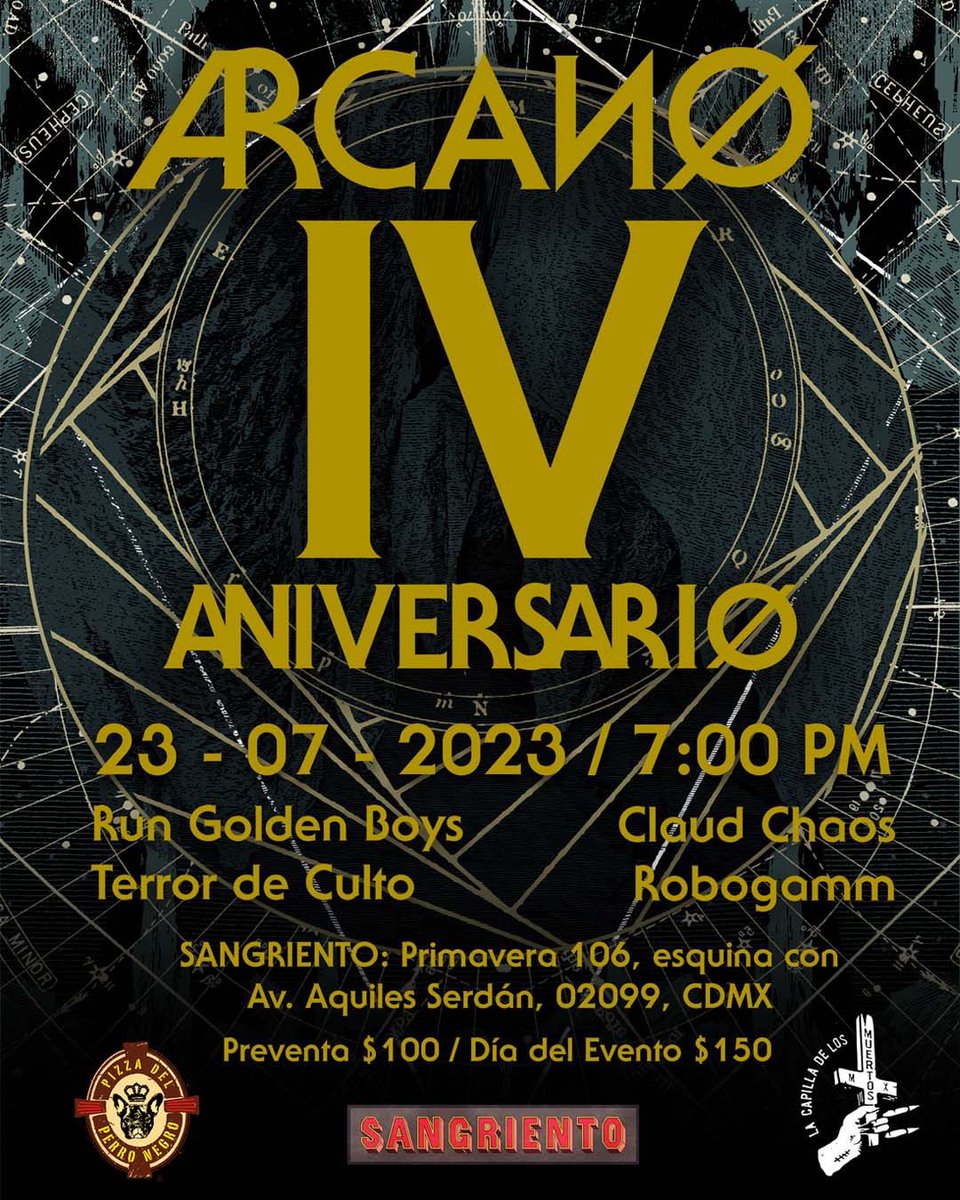 ¡Es hoy! Nos vemos a partir de las 7 PM en Sangriento 🩸🔥🩸🔥

Últimos accesos en preventa aquí: 

wegow.com/es-es/conciert…