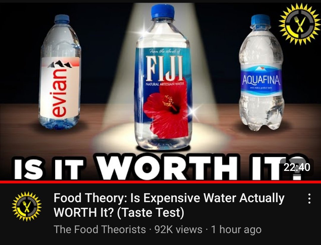 Saved You a Watch GT on Twitter "Different bottled waters have