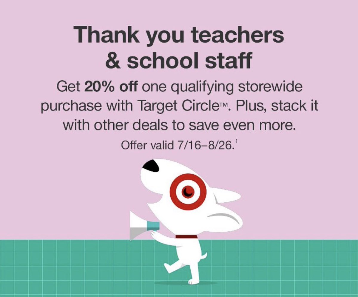 To all my educators. Get your discount!