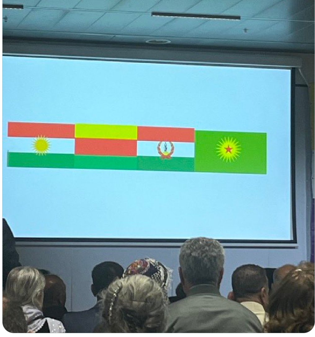 Lozan'in Iran,Irak,Suriye&amp;Turkiye arasinda bolusturdugu topraklarin Kurtlere ait, ismi #Kurdistan olan 'tek/bir ulke' oldugunu haykirmak icin  sokaklara cikan
ellerde onlarca ayri bayrak,flama, posterle gezinip halaylar ceken bi guruh

Tam bir akil tutulmasi
#KurdsrejectLausanne