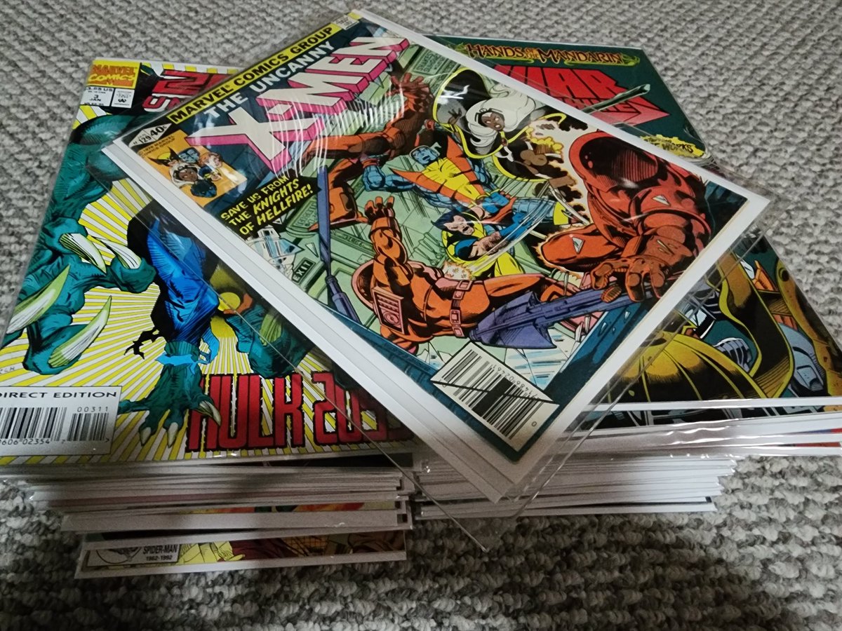 First ever Kubie Con was a big success for me. Put a dent in some gaps in the collection, and got one step closer to filling out the Uncanny run. A good day.