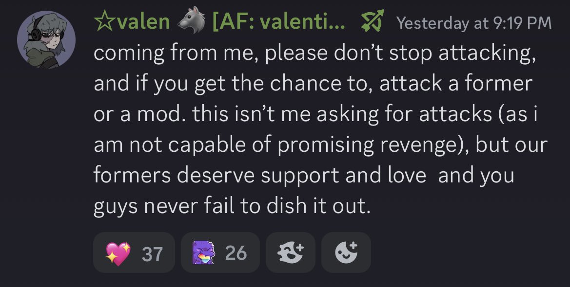 CheriseBombe's tweet photo. Please consider what the actual mods are saying guys - participating puts pressure on the owner to show how important their staff actually are. https://t.co/KQcjx0u0jo