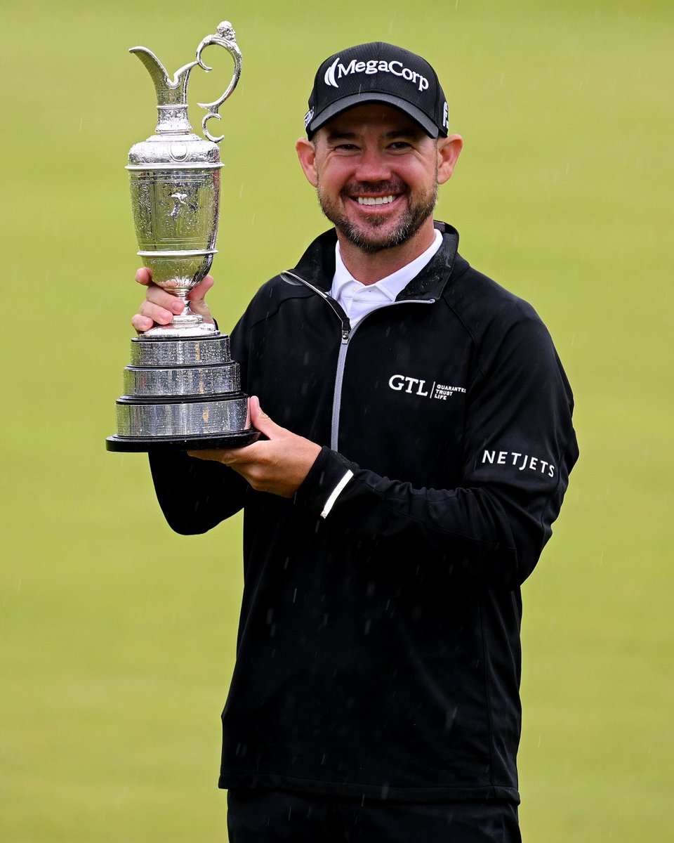 PGATOUR's tweet image. History at Hoylake 🏆

@HarmanBrian | @TheOpen
