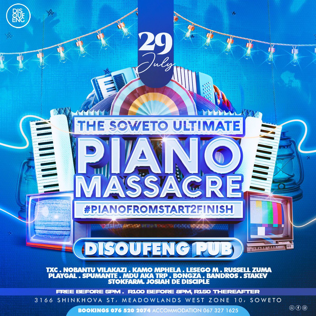 AND THE OFFICIAL COUNT DOWN BEGINS!!!

LET’S GO!!!! 🔥🔥🔥🔥🔥🔥🔥

#THESOWETOULTIMATEPIANOMASSCRE
#PIANOFROMSTART2FINISH
🎹🚨🎹🚨🎹🚨🎹🚨🎹🚨🎹🚨🎹🚨