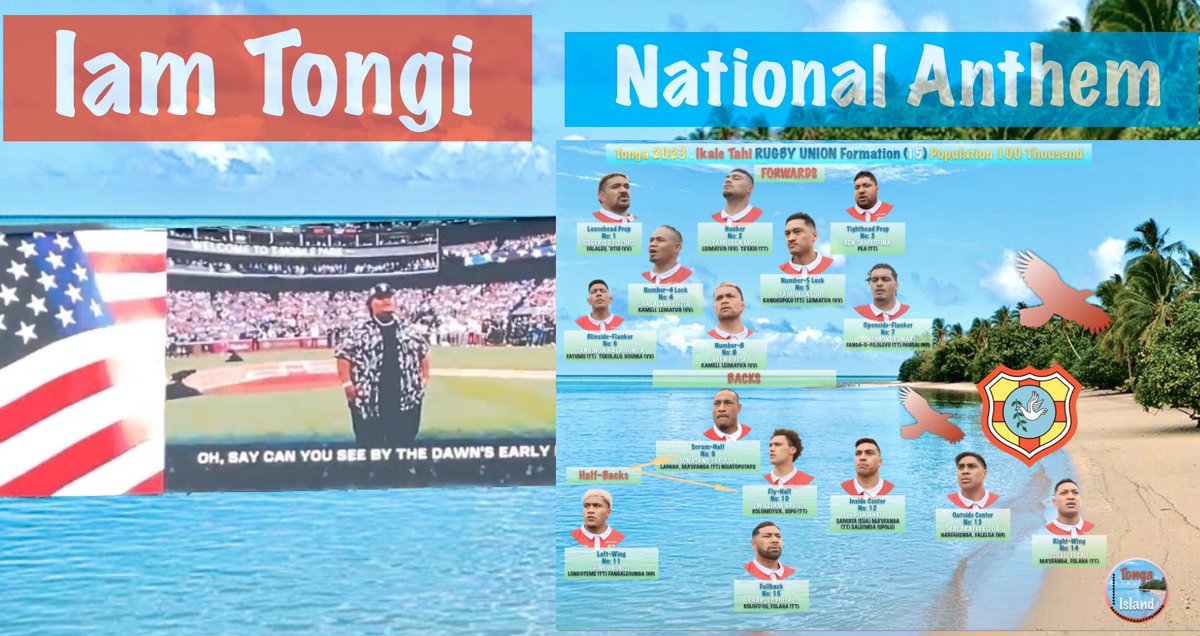 TongaIsland312's tweet image. Iam Tongi, @TAMATONGA_WWA @TangaloaNJPW @Hiku_Leo  @officialTongaRU @iam_tongi 
Ikale Tahi
Lineup
National Anthem USA

m.youtube.com/watch?v=2hJ6su…