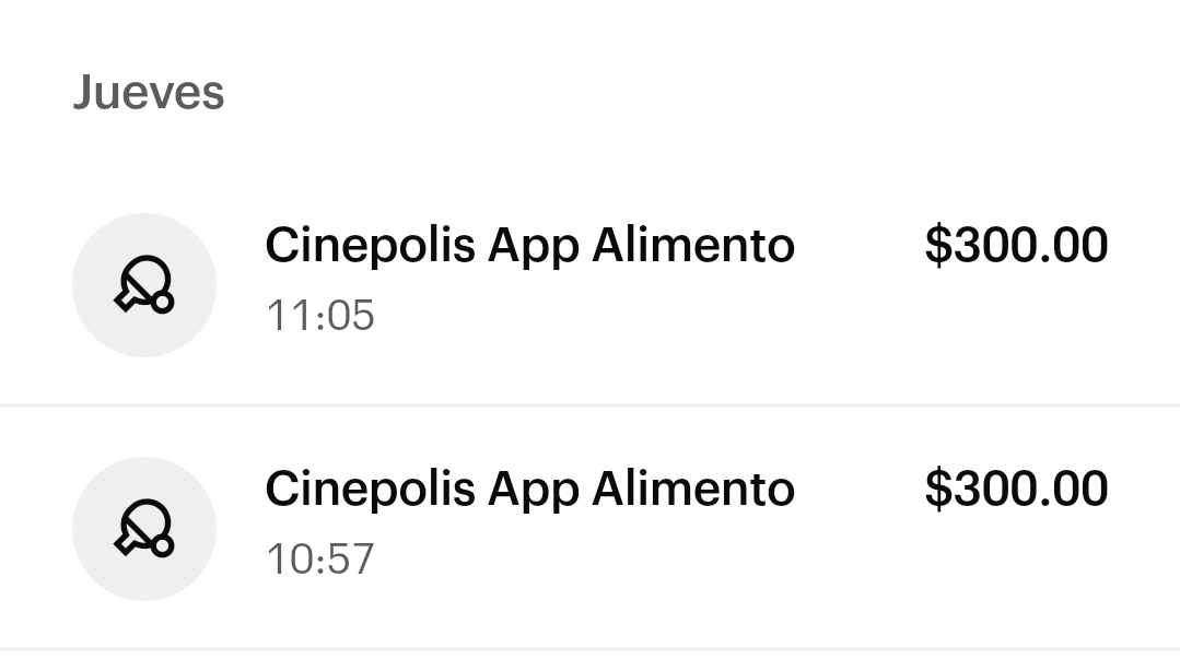 _IrvingGuerra's tweet photo. @AyudaCinepolis

La app me cobró doble por una función. Aquí se puede ver cómo el día Jueves solo se registró en el historial una compra, en club Cinepolis si detecto 2 veces la compra! Y en mi estado de cuenta también 2 veces.

No se les puede enviar DM. Pide verificación. https://t.co/utcICYNyyp