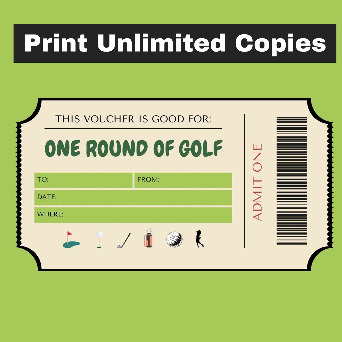 morganblvd's tweet photo. New! Golf Ticket Voucher ⛳️🏌️‍♀️
https://t.co/G3Xkj30bM7 #giftideas #golf #printables https://t.co/3pXJk8F0EQ