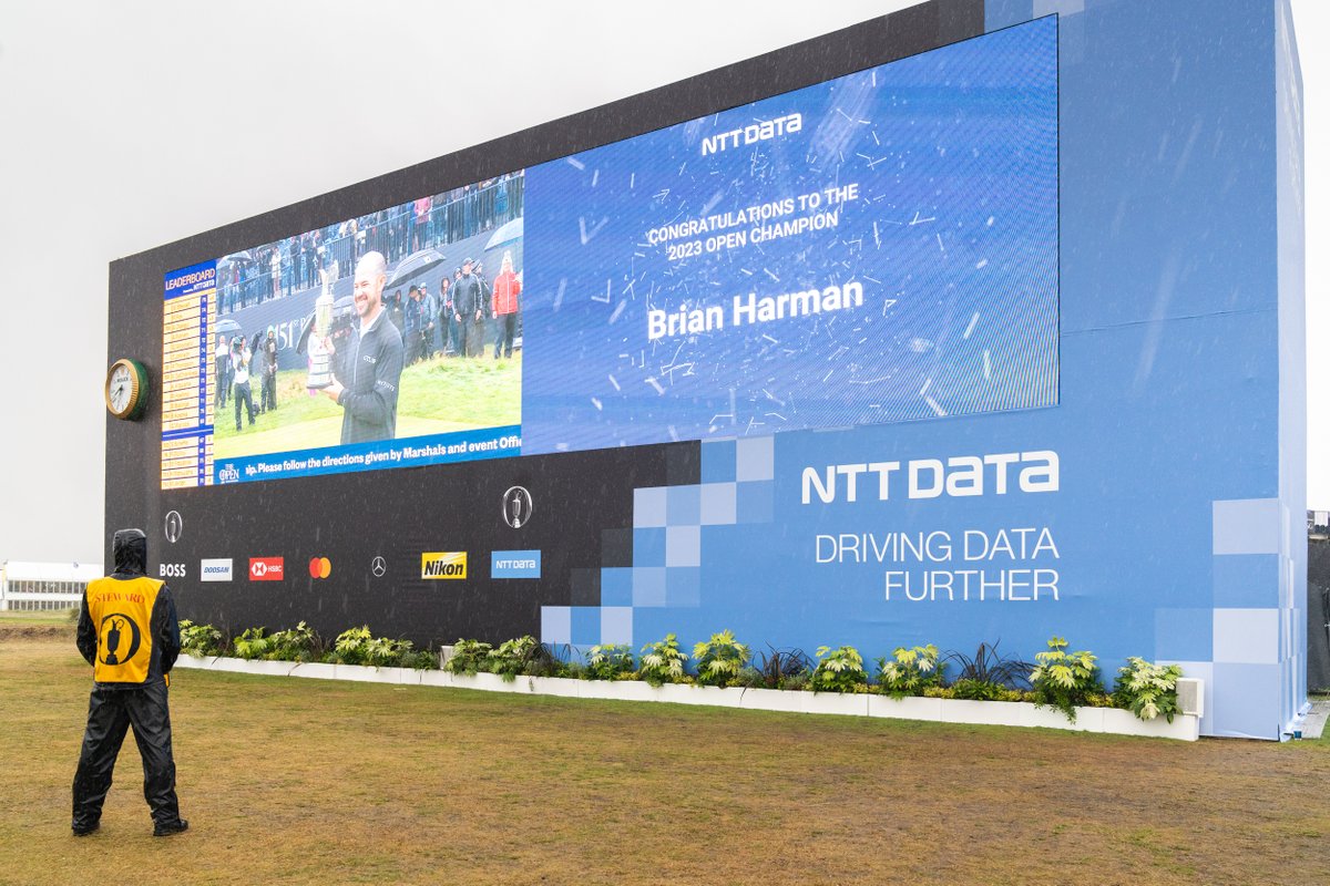 Congratulations to Brian Harman, winner of #TheOpen! We've loved bringing our most engaging Data Experience to date to fans all over the world and are already looking forward to next year!