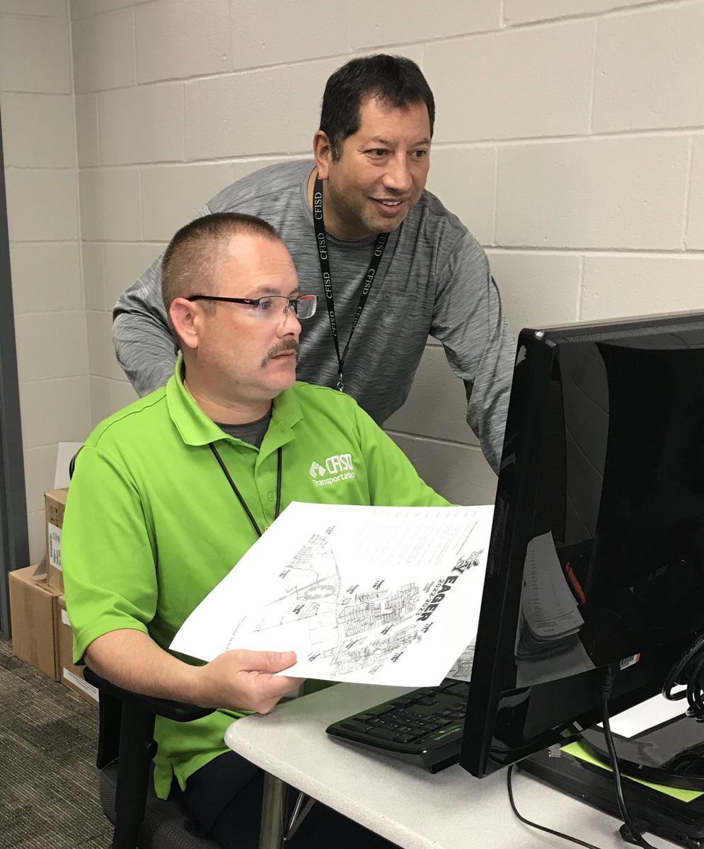 Falcon Transportation Center - CFISD tweet media