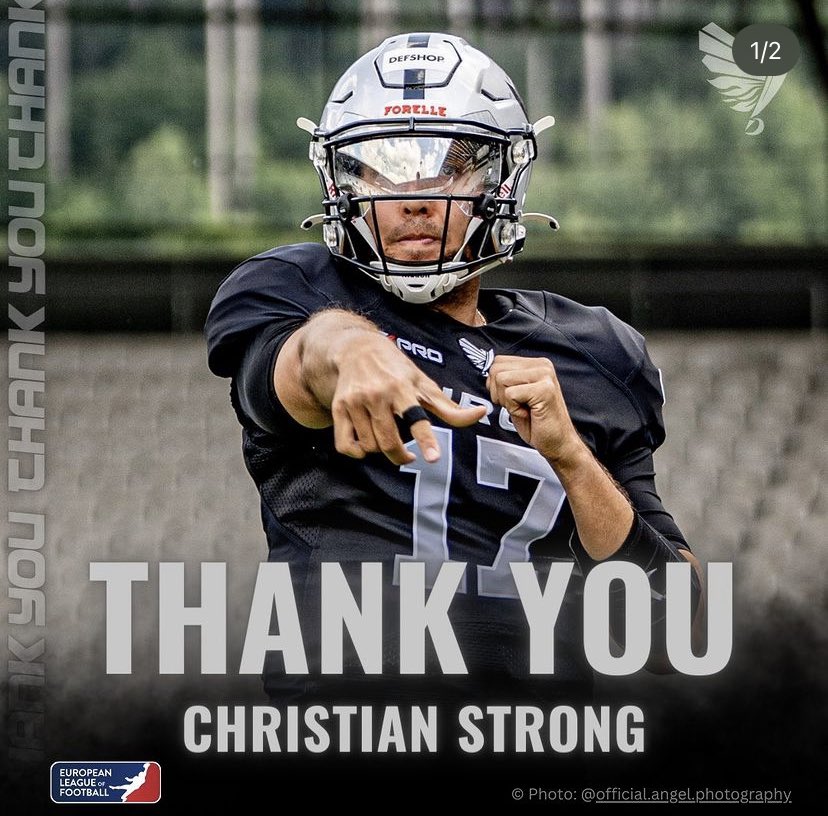 AFIReview's tweet photo. Breaking news ‼️ 

The Raiders have moved on from QB Christian Strong. Who according to the Raiders was followed by WR Jarvis McClam https://t.co/lGKzc1KWmb