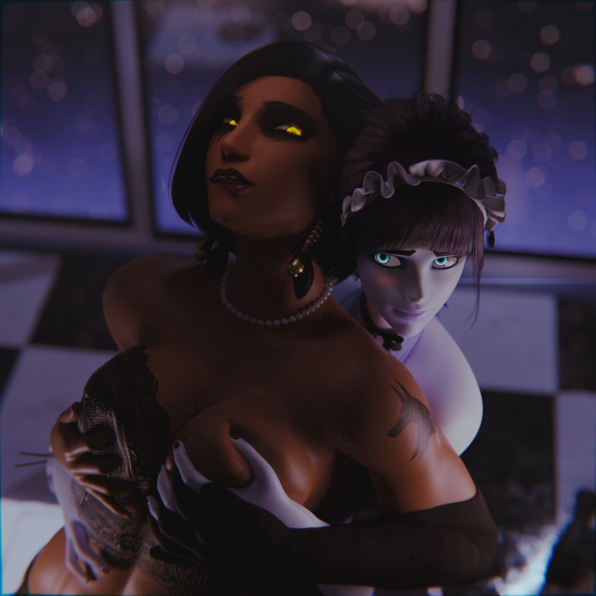 LewDirector's tweet photo. P2
Pharah model:@PharahBestGirl 
Widow model: @tvitone1 https://t.co/NfpWEo6kNw