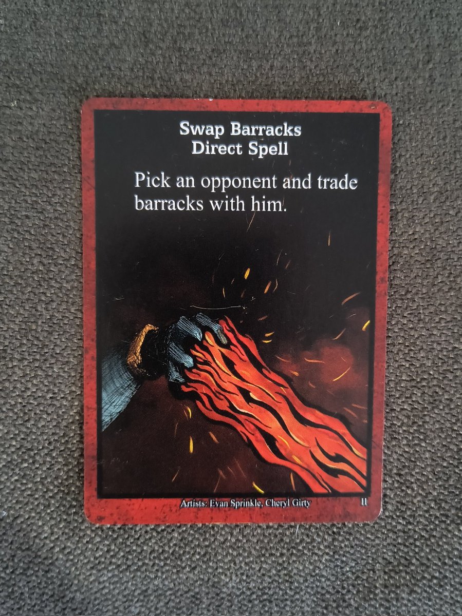 ClansThe4's tweet photo. Ah, my favorite series of cards: Evan got art block and kept drawing hands with magic https://t.co/ARTwYrjW5o