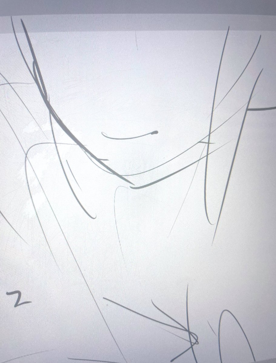 5月の私が描いていた下描き→この下描きじゃ線描きなんて到底無理なので改めて下描きを描く→線画→ぬりぬり…✍️

今週末の進捗【21〜23/32】完成
2P : Anicさん 