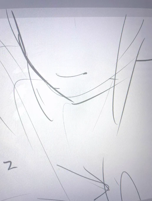 5月の私が描いていた下描き→この下描きじゃ線描きなんて到底無理なので改めて下描きを描く→線画→ぬりぬり…✍️

今週末の進捗【21〜23/32】完成
2P : Anicさん 
