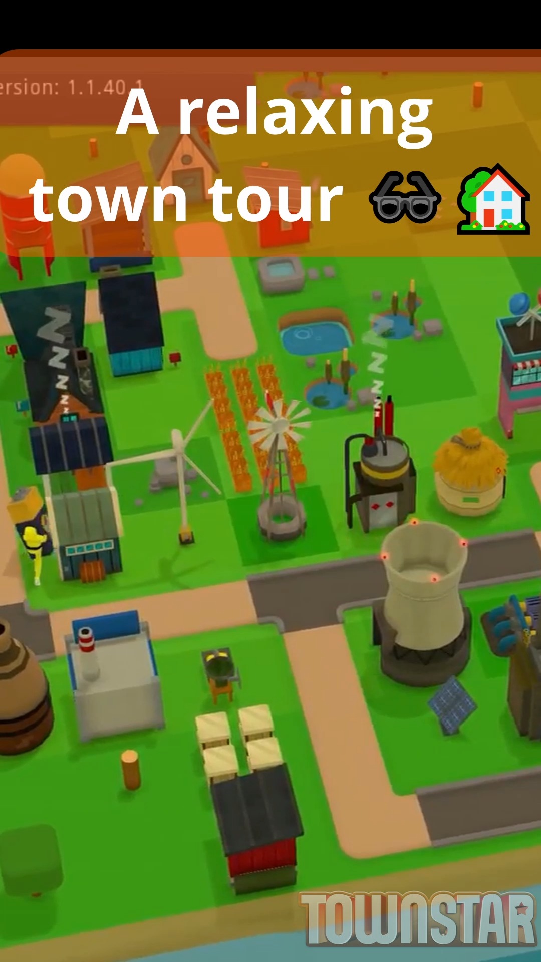 Town Star on Twitter "Take a load off your eyes and relax a bit with this short TownStar town