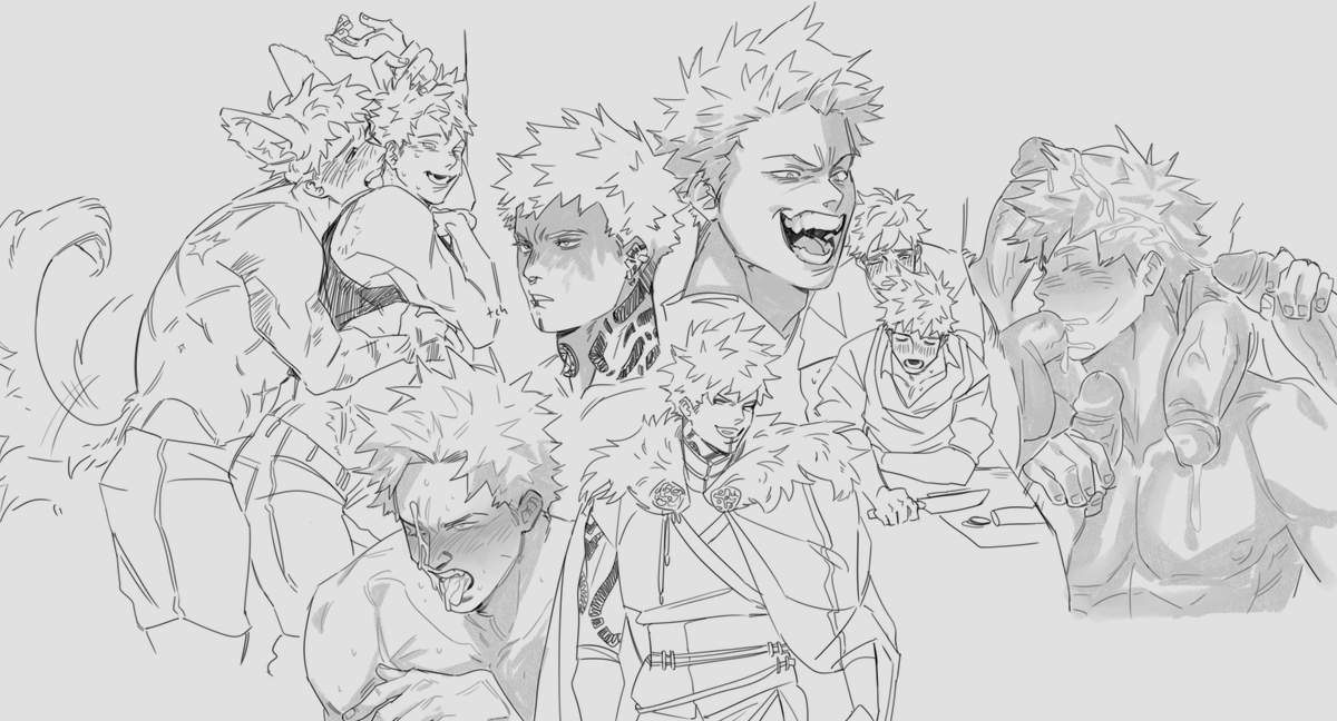 nsfw #dkbk sketchdump 😳