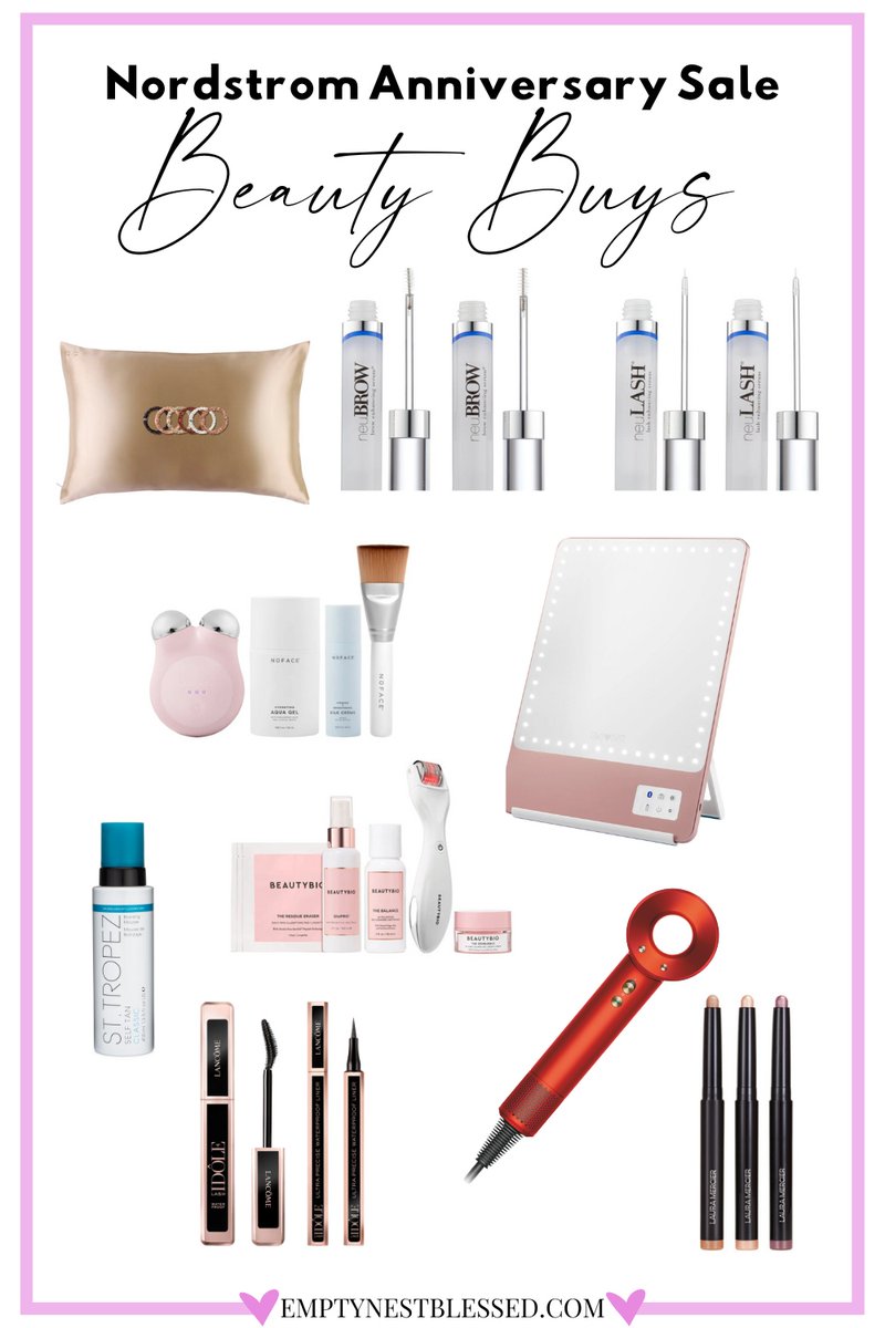 EmpTnestBlessed's tweet photo. I’m running down the 🔟 best beauty buys in the Nordstrom Anniversary Sale and telling you about the ones I own and use regularly! (Um, that would be ALL of these!) https://t.co/mJiNi2Cqrd https://t.co/aOaqca7uDd